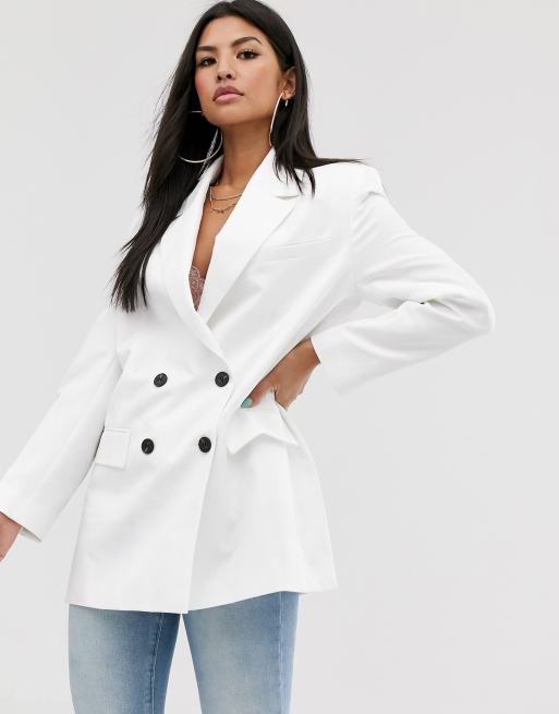 White hotsell blazer asos