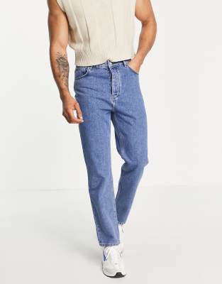 blue dad jeans