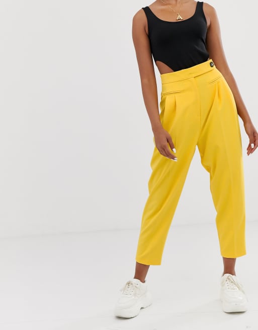 Asos yellow clearance pants