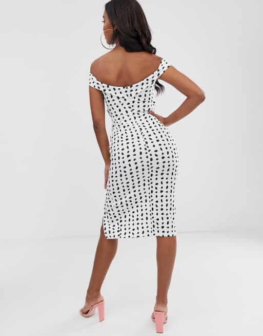 Asos store dalmatian dress