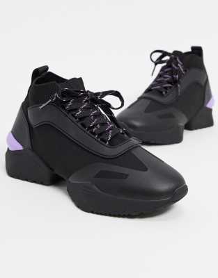 lace up sock sneakers