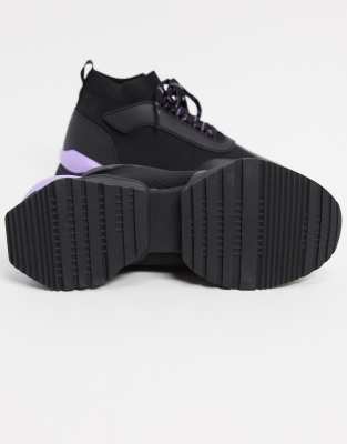 lace up sock sneakers