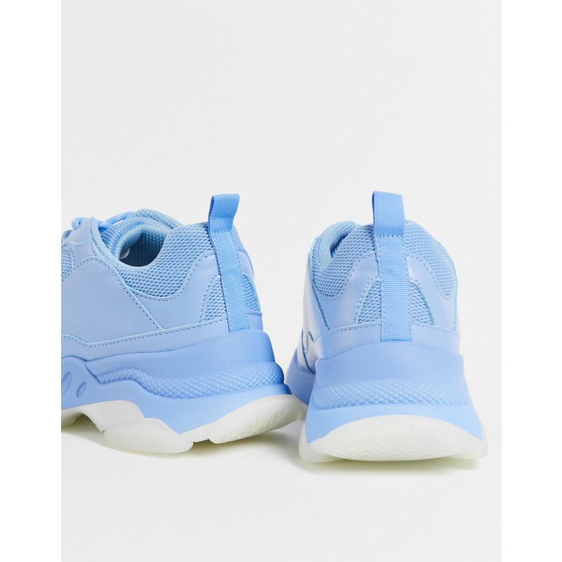 Donna Scarpe DESIGN - Dancer - Sneakers chunky blu con suola chiara
