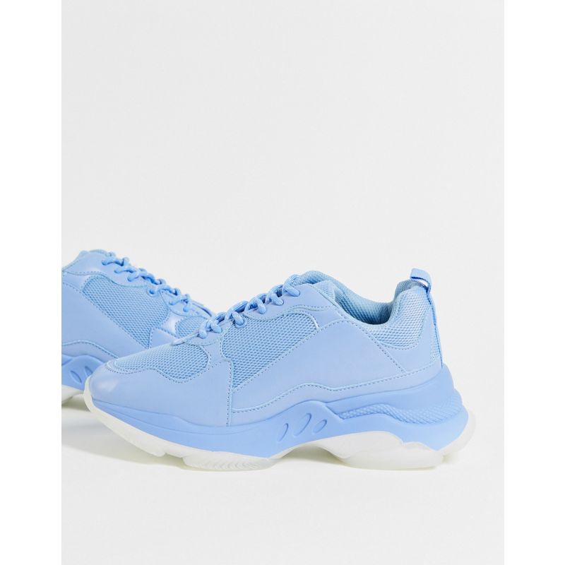 Donna Scarpe DESIGN - Dancer - Sneakers chunky blu con suola chiara