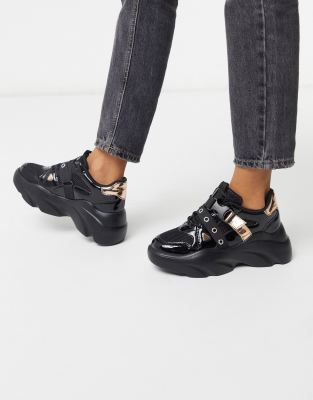 asos black sneakers