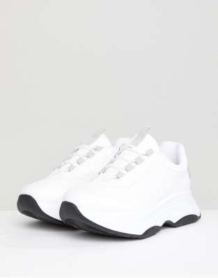 asos white chunky sneakers