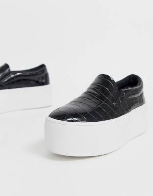 flatform slip on shoes