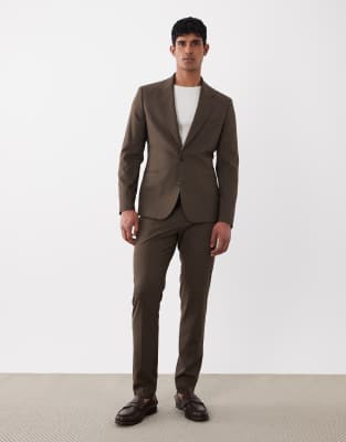 Skinny Brown Suit 2
