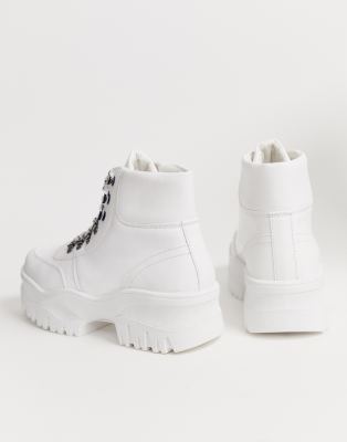 chunky high top trainers