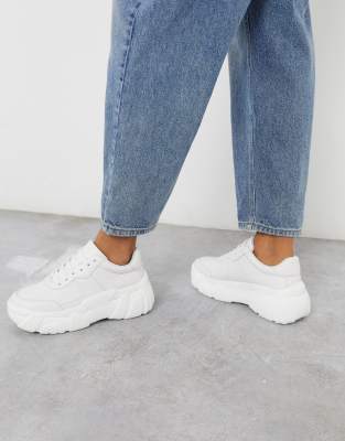 Asos womens shop white trainers