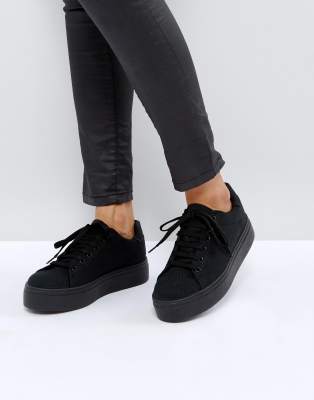 black sneakers asos