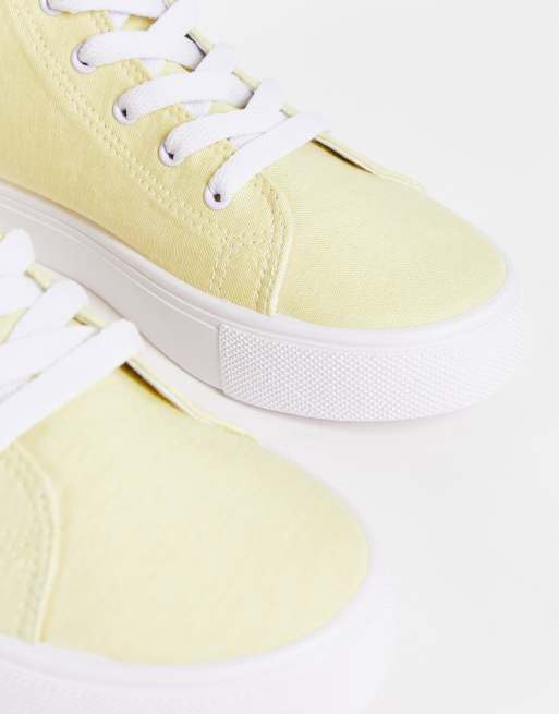 Pale yellow sale trainers