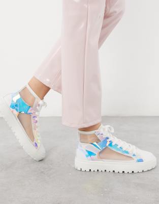 asos iridescent shoes