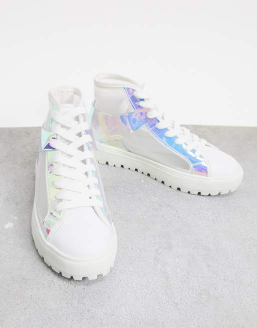 Asos holographic hot sale shoes