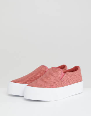 chunky slip on sneakers