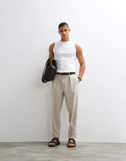 ASOS DESIGN - Débardeur côtelé moulant - Blanc, 3 de 10