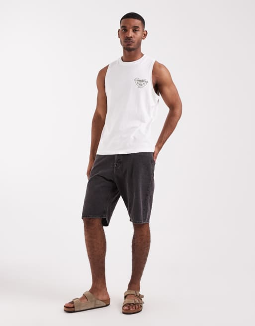 ASOS DESIGN - Débardeur décontracté à imprimé tequila en relief - Blanc, 2 de 5