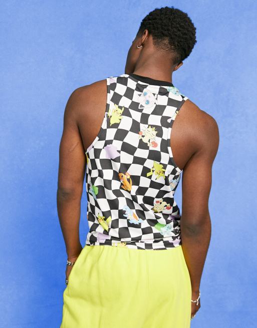 ASOS DESIGN - Débardeur moulant à imprimé Pokémon sur l'ensemble, 3 de 4