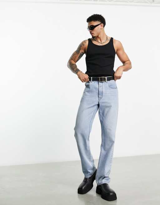 ASOS DESIGN - Débardeur moulant côtelé - Noir, 3 de 4