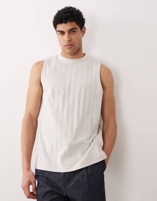 ASOS DESIGN - Débardeur oversize à larges côtés - Gris, 2 de 5