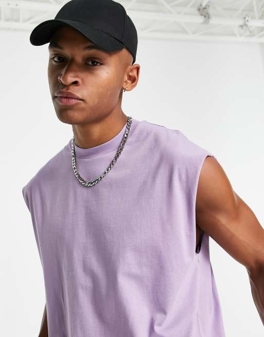 ASOS DESIGN - Débardeur oversize - Violet , 4 de 4
