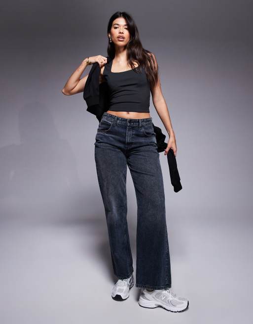 ASOS DESIGN - Débardeur sculptant à larges bretelles - Noir , 2 de 4