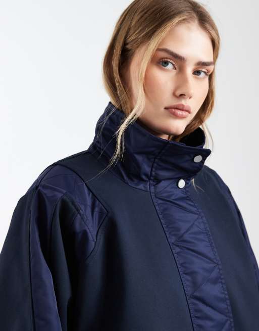 ASOS DESIGN - DECON 2.0 - Bomber effet rapiécé - Bleu marine, 3 de 4