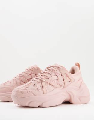 Baby pink store chunky trainers