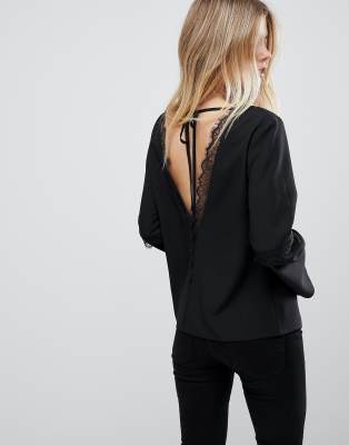 asos plunge top