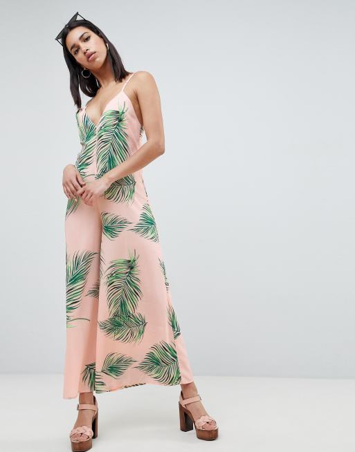 Asos tropical hot sale jumpsuit