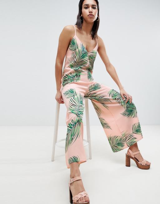 Asos tropical hot sale jumpsuit