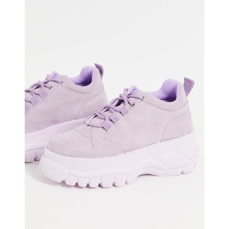 Asos flatform hot sale trainers