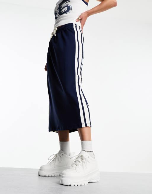 ASOS DESIGN - Defy - Sneakers met dikke plateauzool in wit, 3 van 4