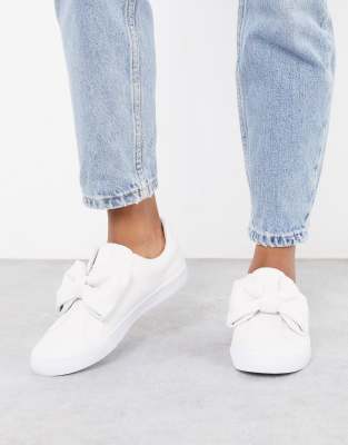 asos white slip on shoes