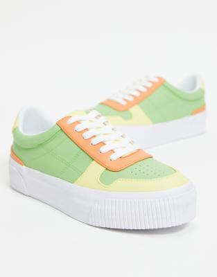 asos rainbow trainers