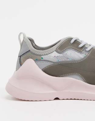 asos pink shoes