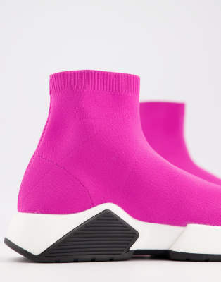 pink sock trainers