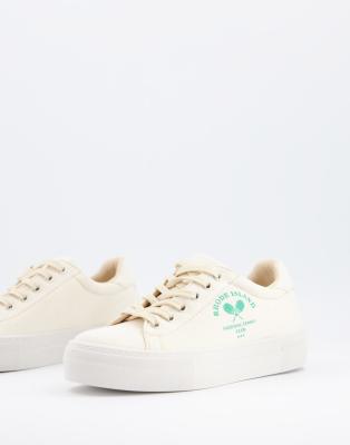 beige canvas sneakers