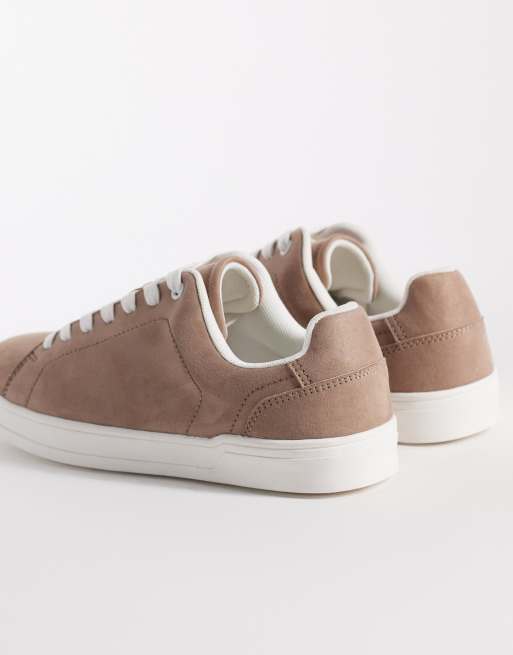 ASOS DESIGN - Delta - Sandfarvede sneakers med snørebånd i imiteret ruskind, 3 af 5