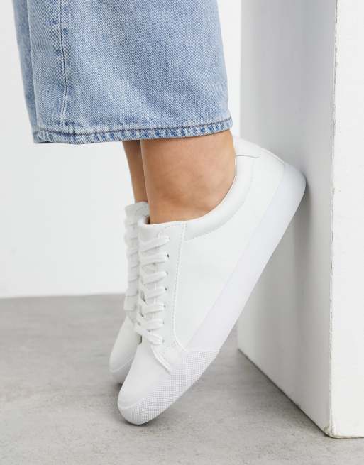 Asos store white trainers