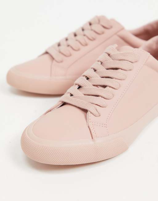 ASOS DESIGN - Demi - Sneakers stringate beige, 3 di 4