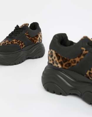 asos leopard print shoes