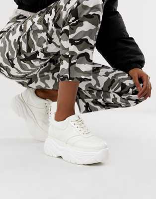 asos design denial chunky trainers