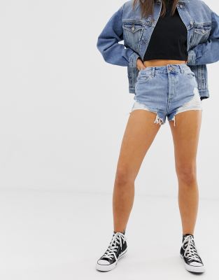 asos denim shorts