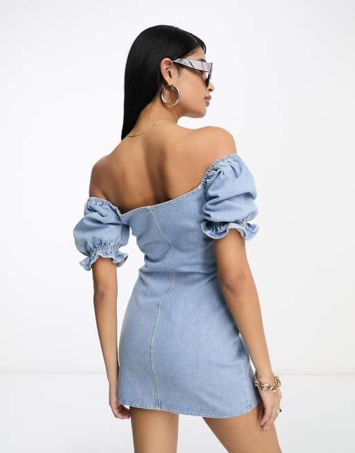 Asos jean clearance dress