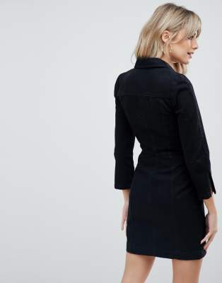 black blazer dress asos