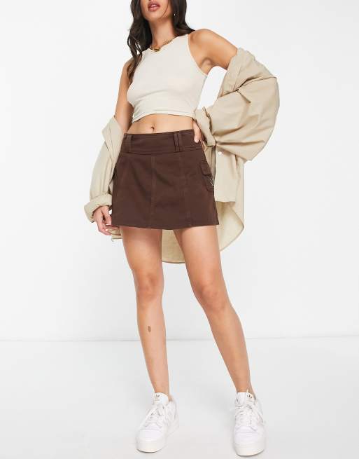 Asos cargo outlet skirt