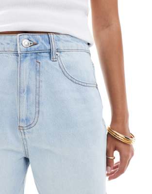 ASOS DESIGN DENIM DAD SHORTS 