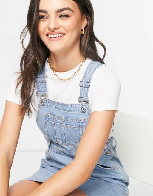 Asos dungaree dress hotsell