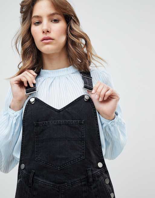 Asos denim hot sale dungaree dress